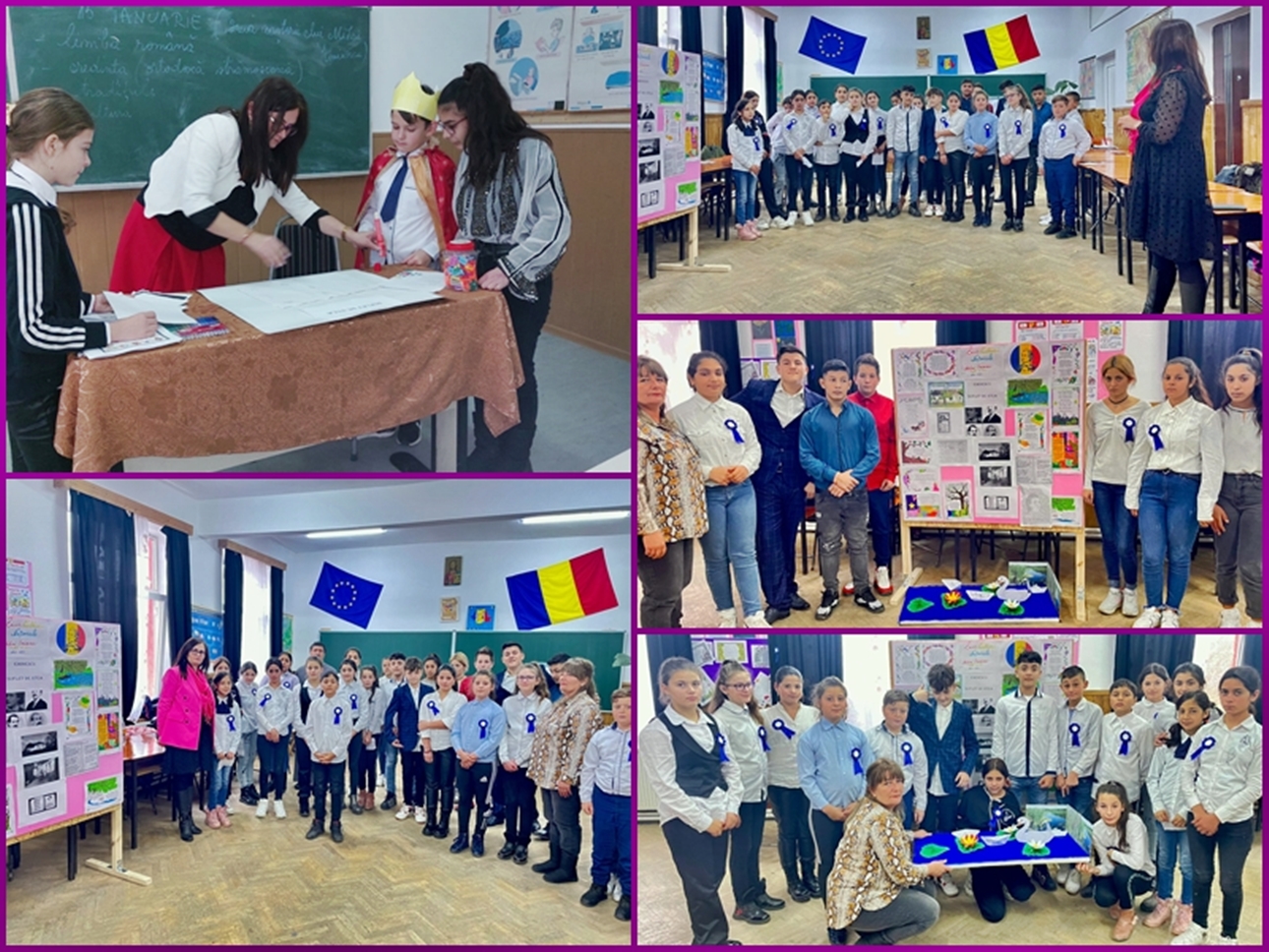 LUCEAFĂRUL POEZIEI ROMÂNEȘTI, sărbătorit la Școala Gimnazială „Gabriel Marinescu” din Tigveni