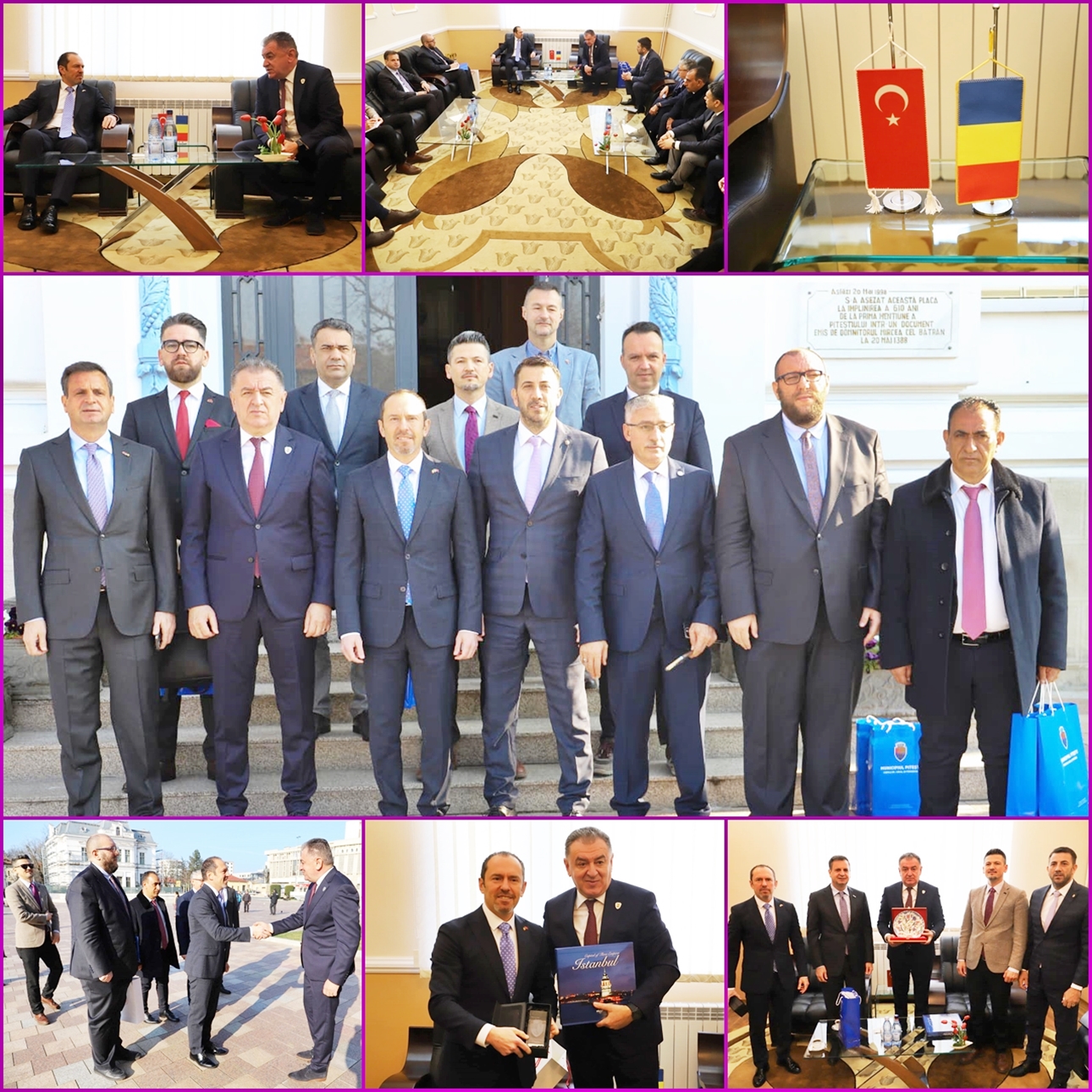 Vizită a ambasadorului Turciei la Primăria Pitești!