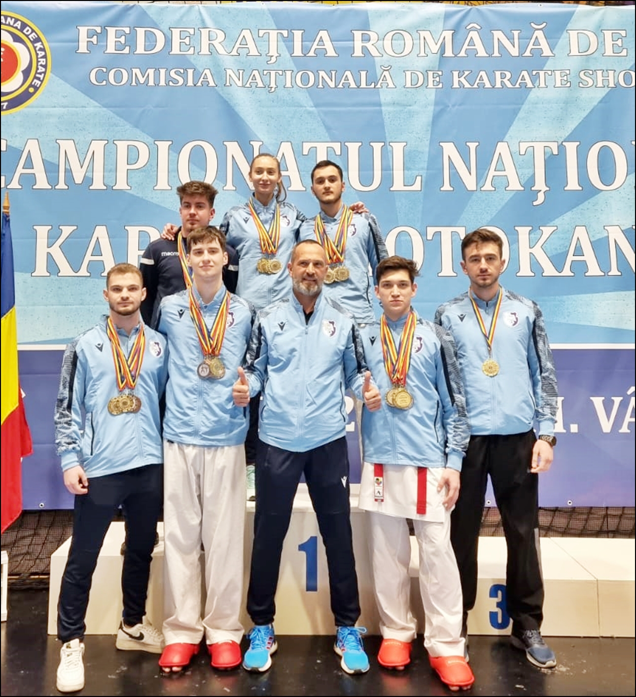 FC Argeș este campioană națională la karate shotokan, la kumite echipe seniori și U21!